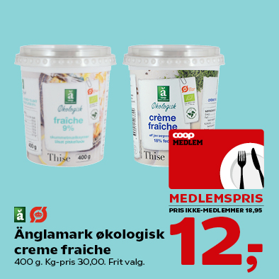 Änglamark økologisk creme fraiche