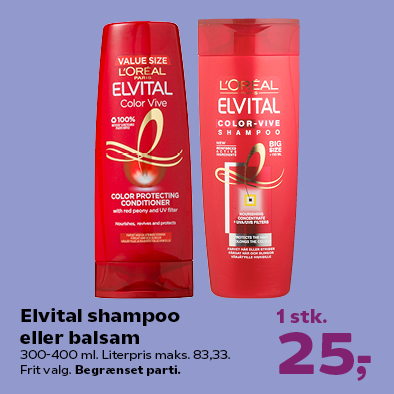 Elvital shampoo eller balsam