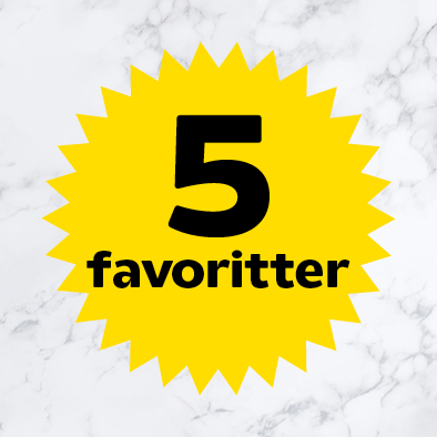 5 favoritter