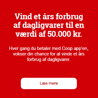 Betal & Vind med Coop App'en