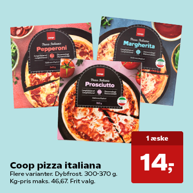 Coop pizza italiana