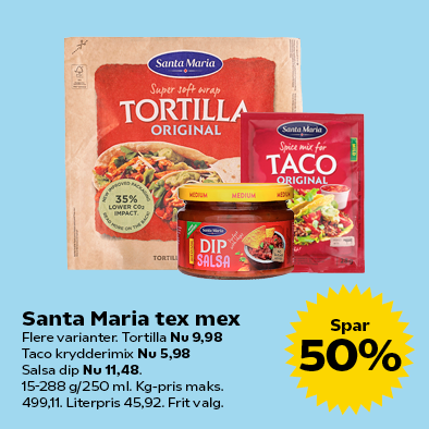 Santa Maria tex mex