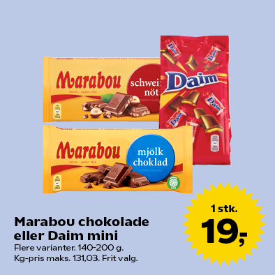 Marabou chokolade