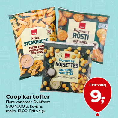 Coop kartofler