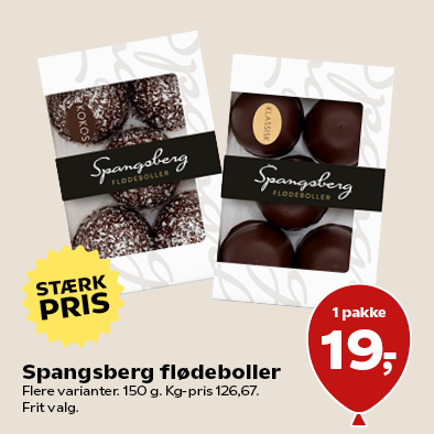 Spangsberg flødeboller