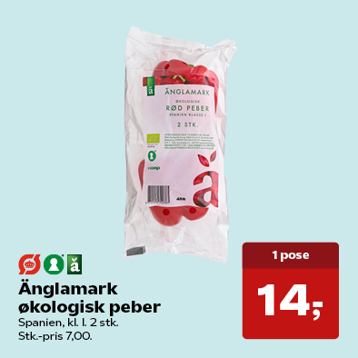 Änglamark økologisk peber