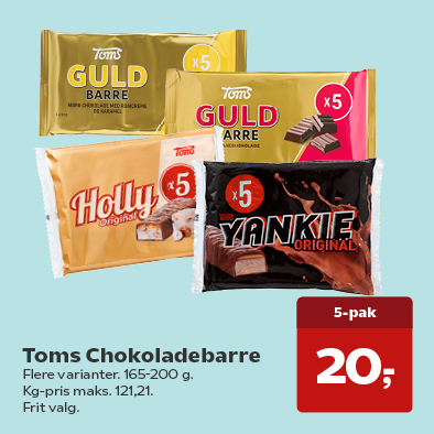 Toms Chokoladebarre