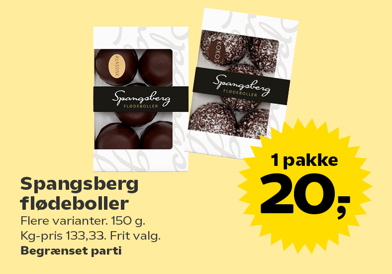 Spangsberg flødeboller