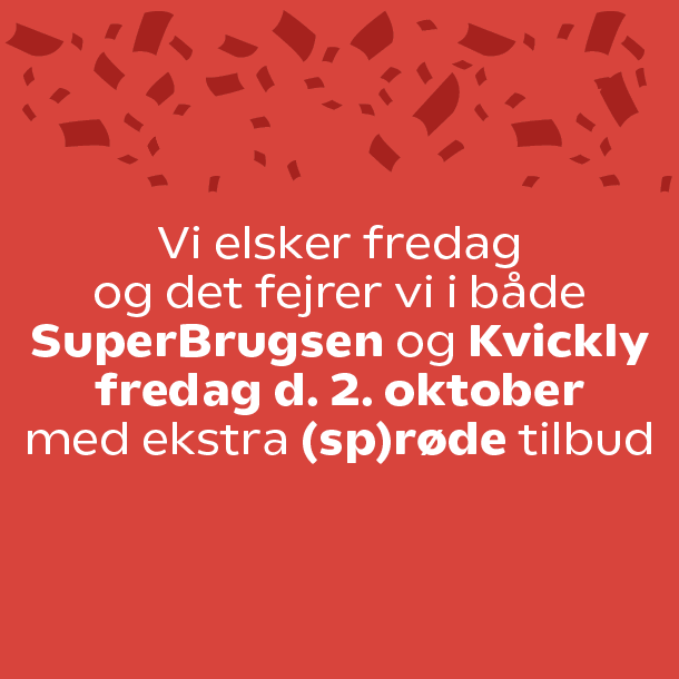 RØD FREDAG