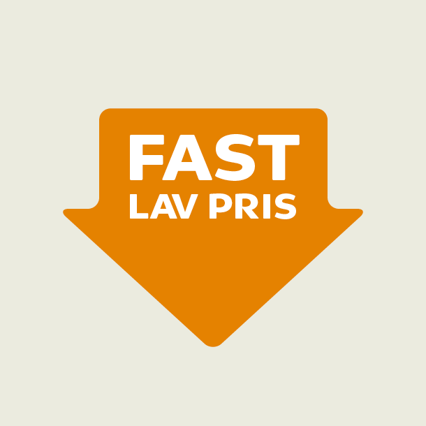 Fast lav pris