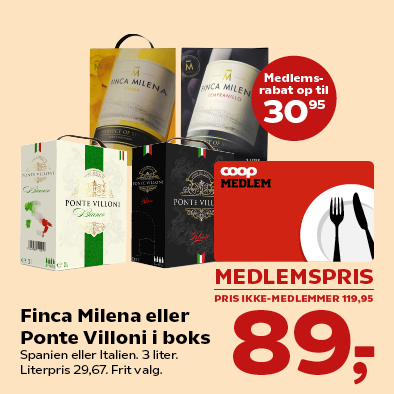 Finca Milena eller Ponte Villoni i boks