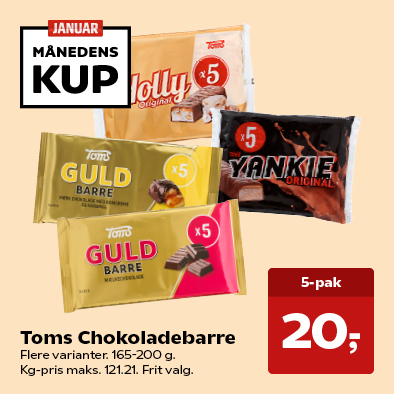 Toms Chokoladebarre